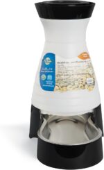 PetSafe Healthy Pet Food Station - Medium, 4 lb Kibble Capacity - Gravity Pet Feeder Dry Food Dispenser, Automatic Cat Feeder, Small to Medium Dog Feeder - Removable Stainless Steel Bowl Included - Image 2