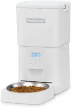 PetSafe Timed Cat and Small Dog Feeder with Portion Control FlexFeed Automatic Pet Feeder 8 Cups/2L White 4 lbs. - Image 2