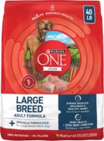 Purina ONE Plus Large Breed Adult Dog Food Dry Formula, Real Protein Rich Natural Chicken Flavor - 40 lb. Bag - Image 2