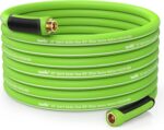 RAINPOINT Garden Hose 75ft - Flexible Heavy Duty Water Hose with Swivel Handle - Lightweight, Hybrid Rubber, 5/8", Male to Female - Image 2