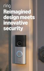 Ring Wired Doorbell Plus (newest model), Home or business security, Retinal 2K with wide-angle video, 4x Enhanced Zoom, and Low-Light Sight, Nickel Silver - Image 2
