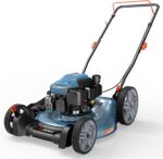 SENIX 144 cc Gas Lawn Mower, 21 inch 2-in-1 Push with Mulching and Side Discharge, 4-Cycle Engine, 6 Position Cutting Height Adjustment for Yard and Garden - Image 2