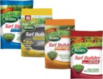 Scotts Turf Builder 4-Bag Lawn Care Bundle for Small Lawns with Halts Crabgrass Preventer, Weed & Feed5, SummerGuard and WinterGuard - Image 2