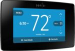 Sensi Touch Smart Thermostat by Emerson with Touchscreen Color Display, Programmable, Wi-Fi, Mobile App, Easy DIY, Data Privacy, Works with Alexa, Energy Star Certified, ST75 - Black, C-Wire Required - Image 2
