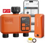 Smart WiFi Sprinkler Timer 3 Zone,WiFi Water Timer for Garden Hose with 984 FT Range,Strong Wall Penetration,APP & Remote Control,Alexa & Google Voice Compatible,Rain Delay, Manual Irrigation - Image 2