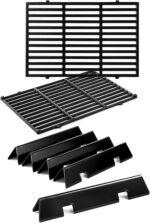 Spirit Grill Replacement Parts 7638 Grates 7636 Flavorizer Bars for Weber Spirit and Spirit II 300 Series Grills with Front Mount Controls E-310 E320 E330 S310 S320 S330 SP310 SP320 SP330 II E-310 - Image 2