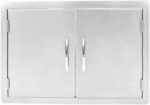 Stanbroil Outdoor Kitchen Stainless Steel Double Access Door, 30 Inches - Image 2