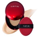 TIRTIR Mask Fit Red Cushion Foundation | Full coverage, Weightless, Skin fit, Satin Glow Finish, Korean Makeup BB Foundation, beauty, Tattoo cover up, Buildable (#23N Sand, 0.63 Fl Oz) - Image 2