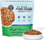 The Pets Table Human-Grade Beef Stew Fresh Dog Food, Dog Food Topper or Complete Meal, 6 Count of 15-oz Pouches, 5.5lbs - Image 2