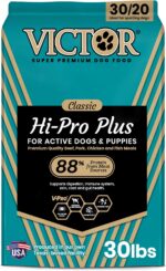 VICTOR Super Premium Dog Food – Hi-Pro Plus Dry Kibble – High Protein Dog Food with 30% Protein – Beef, Chicken, Pork, Fish Meals, Gluten Free - for High Energy and Active Dogs & Puppies, 30lbs - Image 2
