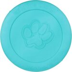 WEST PAW Zogoflex Zisc Dog Flying Disc, High Flying Aerodynamic Disc for Dogs Puppy – Lightweight, Floatable Disc for Fetch, Tug of War, Catch, Play – Doubles as Food/Water Bowl, Small 6.5", Teal - Image 2