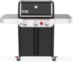Weber Genesis E-325 Liquid Propane Gas Grill for Outdoor Cooking, 3 Burners, Black – Porcelain-Enameled, Cast-Iron Grates, PureBlu Burners & Sear Zone - Image 2