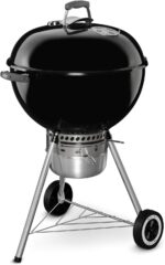 Weber Original Kettle Premium Charcoal Grill, 22-Inch, Black – Outdoor BBQ Grill with Built‑In Thermometer, Heat Control Dampers & One‑Touch™ Cleaning System - Image 2