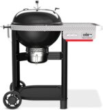 Weber Performer™ 22‑Inch Charcoal Grill for Outdoor Cooking – Black, Porcelain-Enameled Finish, Temperature Control Dampers & Prep Table, Kettle - Image 2