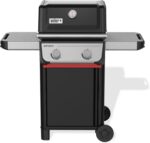 Weber Spirit E-210 Liquid Propane Gas Grill for Outdoor Cooking and BBQ, 2 Burners, Black – Porcelain-Enameled Cast-Iron Grates & Snap-Jet Ignition - Image 2