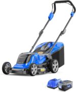 Wild Badger Power 40V 18″ Cordless Lawn Mower Brushless , 5,445 sq ft/0.125 ac, 1×4.0Ah Battery & Fast Charger, 5-Position Height ,for Small-to-Medium Lawns - Image 2