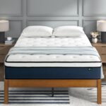 Zinus 12 Inch Comfort Support Hybrid Mattress [New Version], Queen, Fiberglass Free, Medium Plush, Motion Isolation, Certified Safe Foams & Fabric, Mattress in A Box - Image 2