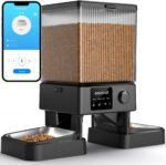 oneisall Automatic Cat Feeder with 5G WiFi, Automatic Cat Food Dispenser for 2 Cats Small Pets, 20 Cups/5L Timed Dry Food Dispenser with App Control - Image 2