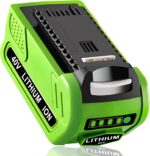 1 Pack 29472 Battery Replacement for Greenworks 40V Battery 6Ah(Green) | Compatible with Greenworks 40 Volt Batteries 29462 29472 - Image 2