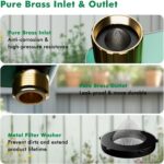 RESTMO Brass Inlet & Outlet Smart Sprinkler Hose Timer with Flow Meter, Water Timer for Garden Hose with APP Remote Control (RF Hub & 2.4GHz WiFi Connection), Automatic Drip Irrigation System for Lawn - Image 6