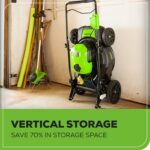 Greenworks 40V 21" Push Mower, 5.0Ah USB Battery - Image 9