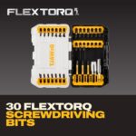 DEWALT Screwdriver Bit Set, 100 Pc Impact Driver Bit Set with Drill Bits, Magnetic Holder and Nut Drivers, FlexTorq Impact Ready, ToughCase Included (DWA2FTS100) - Image 4