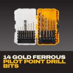 DEWALT Screwdriver Bit Set, 100 Pc Impact Driver Bit Set with Drill Bits, Magnetic Holder and Nut Drivers, FlexTorq Impact Ready, ToughCase Included (DWA2FTS100) - Image 5
