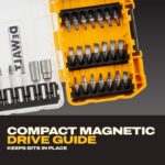 DEWALT Screwdriver Bit Set, 100 Pc Impact Driver Bit Set with Drill Bits, Magnetic Holder and Nut Drivers, FlexTorq Impact Ready, ToughCase Included (DWA2FTS100) - Image 7