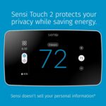 Sensi Touch 2 Smart Thermostat with Touchscreen Color Display, 100 Years of Expertise, Programmable, Wi-Fi, Data Privacy, Easy DIY, Works with Alexa, Energy Star Certified, ST76W, C-Wire Required - Image 9