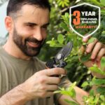 DECERK® 8.5" Professional Pruning Shears - Cuts 4X Easier with Ultra Sharp Japanese Steel Titanium Blade, Arthritis Friendly Garden Scissors & Plant Clippers, Effortlessly Prunes 3/4" Branches - Image 9