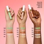 Revlon Glimmer Correcting Concealer, Liquid Under Eye Makeup, Light to Buildable Coverage made with Caffeine, Vitamin C, & Stevioside, 105, Pink, 0.3 fl oz - Image 9