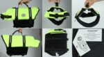 VIVAGLORY Dog Life Vest Rip Stop Dog Swim Vest, M, Bright Yellow | High Visibility Ripstop for Puppy Cat Doggy, Life Jacket with Handle & Leash Ring for Boating & Swimming - Image 9