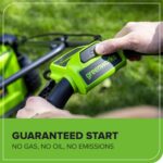 Greenworks 40V 17" Cordless Lawn Mower – Brushless Motor, 4.0Ah Battery & Charger (75+ Compatible Tools), 2-in-1 Mulch/Bag - Image 7