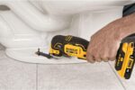 DEWALT 20V MAX XR Oscillating Multi-Tool Cordless, Variable Speed Brushless Motor Multitool with LED Light, Extended Runtime, Includes Two Wood Cutting Blades, Tool Only (DCS356B) - Image 12