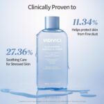 VIDIVICI Blue Barrier Essence in Toner, 7.03 fl oz, Zinc-PCA Sebum Control & Hyaluronic Acid, Fragrance-Free Hydrating Face Toner, All Skin Types, Korean Skincare - Image 6