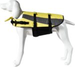 Amazon Basics Dog Adjustable Life Jacket with Reflective Stripes, Yellow, X-Large - Image 3