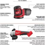Milwaukee M18 18V Cordless Power Tool Combo Kit, 8-Tool Set, 3 Batteries, 2 Tool Bags, Charger Included - Image 9