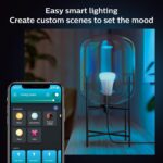 Philips Hue Smart 60W A19 LED Bulb - White and Color Ambiance Color-Changing Light - 2 Pack - 800LM - E26 - Indoor - Control with Hue App - Works with Alexa, Google Assistant and Apple Homekit - Image 6