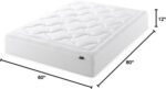 Zinus 12 Inch Cloud Memory Foam Mattress, Queen, Fiberglass Free, Pressure Relieving, Mattress in A Box, CertiPUR-US Certified, White - Image 3