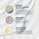 Prequel Skin AM/PM Modern Moisturizer – Hydrating Face Cream with Peptides, Ceramides & Glycerin for Dry, Sensitive, or Combination Skin – Non-Greasy Moisturizer for Barrier Support - Image 4