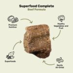 BADLANDS RANCH by Katherine Heigl – Superfood Complete Air-Dried Beef Dog Food – High Protein with Superfoods for Daily Wellness & Consistent Nutrition – 24 oz - Image 4