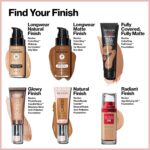 Revlon ColorStay Full Cover Longwear Matte Foundation, Heat & Sweat Resistant Lightweight Face Makeup, 240 Medium Beige, 1.0 fl oz - Image 6