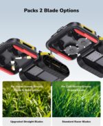 YARBO Robot Lawn Mower Pro with Modular Design for Large Yard up to 6 Acres, Perimeter Wire Free APP Control Robotic Lawnmower with 0.8"-4.0" Cutting Height, AI Vision & RTK for Navigation - Image 3