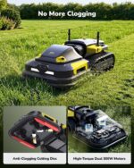 YARBO Robot Lawn Mower Pro with Modular Design for Large Yard up to 6 Acres, Perimeter Wire Free APP Control Robotic Lawnmower with 0.8"-4.0" Cutting Height, AI Vision & RTK for Navigation - Image 4