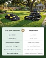 YARBO Robot Lawn Mower Pro with Modular Design for Large Yard up to 6 Acres, Perimeter Wire Free APP Control Robotic Lawnmower with 0.8"-4.0" Cutting Height, AI Vision & RTK for Navigation - Image 10