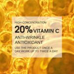 Premium 20% Vitamin C Serum For Face with Hyaluronic Acid, Retinol & Amino Acids - Boost Skin Collagen,Hydrate & Plump Skin, Anti Aging & Wrinkle Facial Serum (4 Fl Oz (Pack of 1)) - Image 7