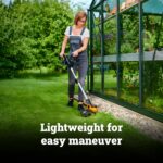 WORX Cordless String Trimmer & Lawn Edger, 12" Electric Weed Wacker with Command Feed, 20V Weed Eater with 5.5 LBS, 2 Batteries & Charger Included, WG163 - Image 4