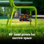 WORX Cordless String Trimmer & Lawn Edger, 12" Electric Weed Wacker with Command Feed, 20V Weed Eater with 5.5 LBS, 2 Batteries & Charger Included, WG163 - Image 6