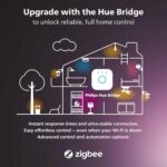 Philips Hue Smart Retrofit Recessed 5/6 Inch LED Downlight 4 Pack, White and Color Ambiance Color-Changing Light, 1100LM, Control with Hue App, Works with Alexa, Google Assistant and Apple HomeKit - Image 10