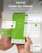 RainPoint WiFi Water Timer for Garden Hose with Brass Inlet & Outlet, 2-Zone Smart Hose Timer, WiFi Irrigation Controller via APP/Voice Control, Automatic Sprinkler Watering System for Lawns and Yard - Image 9
